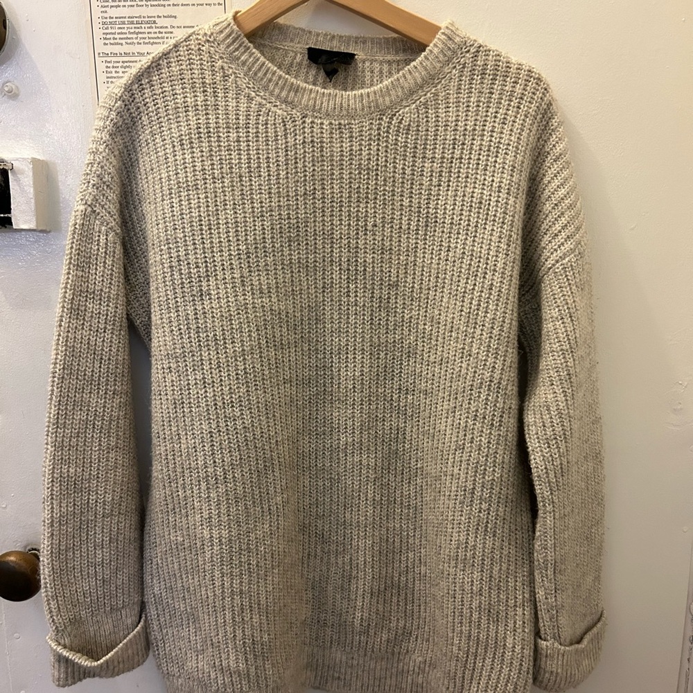 Topshop mohair alpaca blend sweater